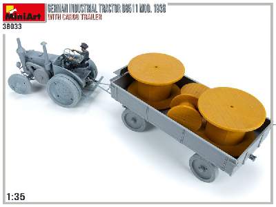 German Industrial Tractor D8511 Mod. 1936 With Cargo Trailer - image 26