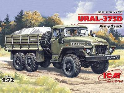 URAL-375 Army Truck - image 1