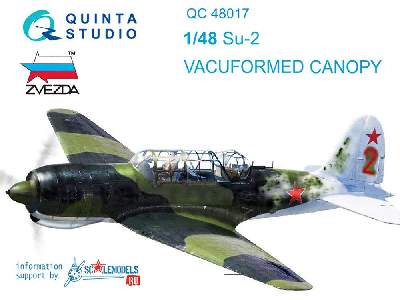 Su-2, Vacuformed Clear Canopy - image 1