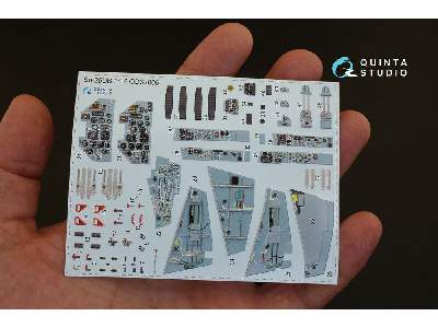 Su-25ub 3d-printed & Coloured Interior (For Trumpeter Kit) - image 7