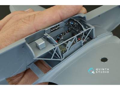 Yak-3 3d-printed & Coloured Interior (For Special Hobby Kit) - image 7