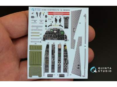 A-10a 3d-printed & Coloured Interior On Decal Paper - image 5
