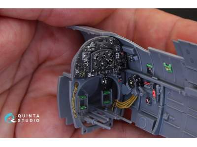 Spitfire Mk.Xvi 3d-printed And Coloured Interior On Decal Paper - image 5