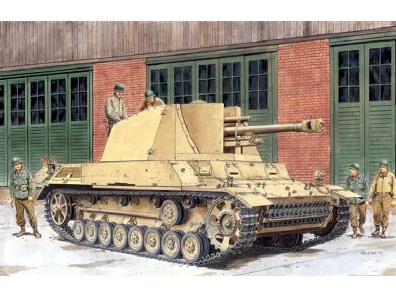 leFH18/40/2 (Sf) auf G.W. Pz.Kpfw.III/IV - Smart Kit - image 1