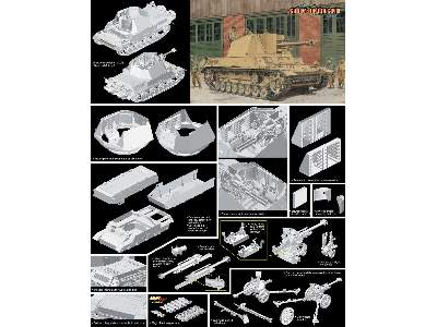 leFH18/40/2 (Sf) auf G.W. Pz.Kpfw.III/IV - Smart Kit - image 2