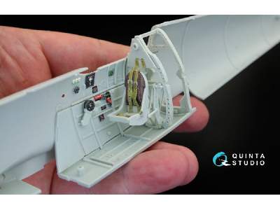 Spitfire Mk. Ii 3d-printed And Coloured Interior On Decal Paper - image 9