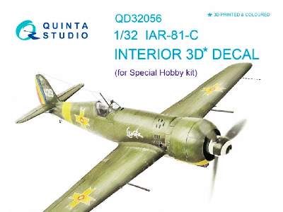 Iar - 81c 3d-printed And Coloured Interior On Decal Paper - image 1