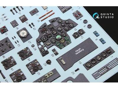 Bf 110c/D 3d-printed And Coloured Interior On Decal Paper - image 4