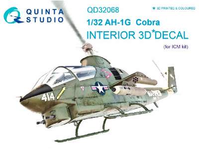 Ah-1g Cobra 3d-printed And Coloured Interior On Decal Paper - image 1