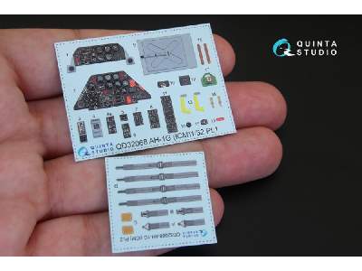 Ah-1g Cobra 3d-printed And Coloured Interior On Decal Paper - image 2