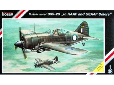Brewster Buffalo 339-23 - RAAF & USAAF colors - image 1