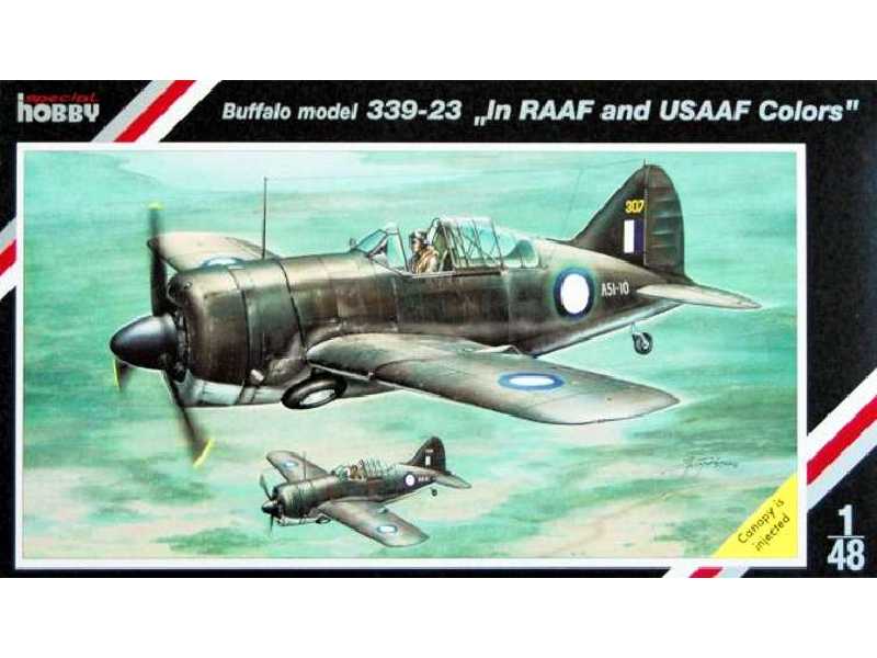 Brewster Buffalo 339-23 - RAAF & USAAF colors - image 1