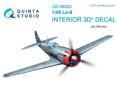La-9 3d-printed And Coloured Interior On Decal Paper - image 1