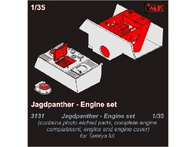 Jagdpanther Engine Set (Tam) - image 1