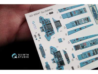 Su-30mkk 3d-printed & Coloured Interior On Decal Paper 2 - image 3