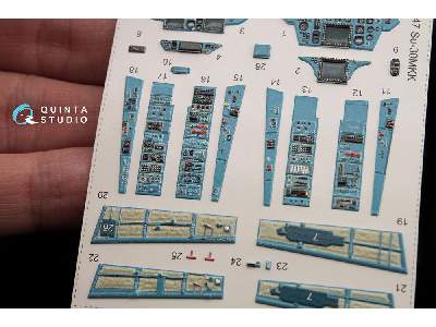 Su-30mkk 3d-printed & Coloured Interior On Decal Paper 2 - image 7