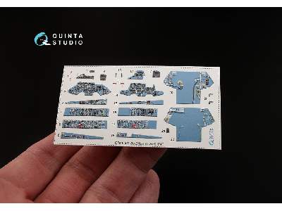 Su-27ub 3d-printed & Coloured Interior On Decal Paper - image 5