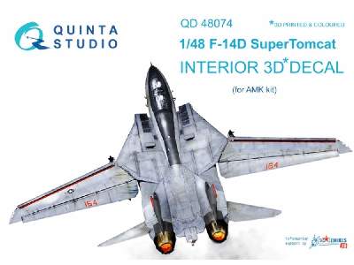 F-14d 3d-printed & Coloured Interior On Decal Paper - image 1