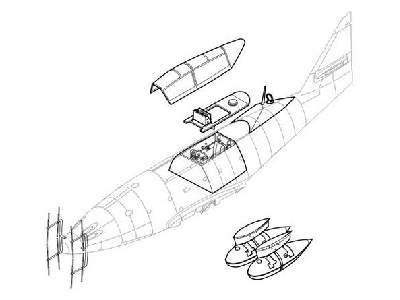 Me 262 B-1a/B1a/U1 conversion set - image 1