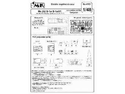 Me 262 B-1a/B1a/U1 conversion set - image 2