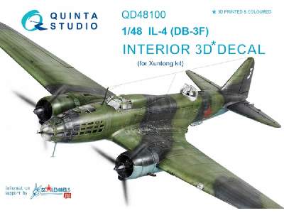 Il-4 3d-printed & Coloured Interior On Decal Paper - image 1