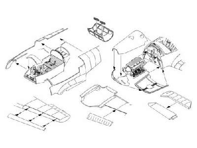 Bf 108 Taifun Detail Set - image 1