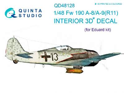 Fw 190 A-8/A-9 (R11) 3d-printed And Coloured Interior On Decal Paper - image 1