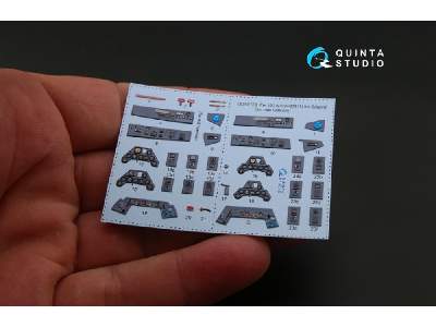 Fw 190 A-8/A-9 (R11) 3d-printed And Coloured Interior On Decal Paper - image 4