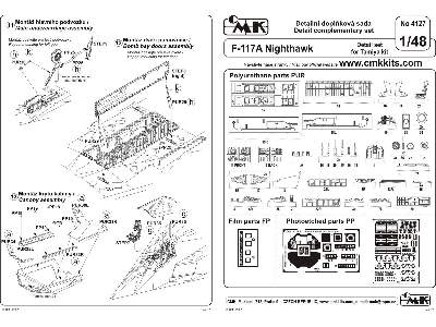 F-117A Nigthawk Detail Set (Tamiya) - image 2