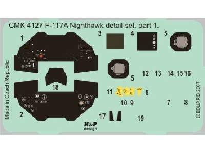 F-117A Nigthawk Detail Set (Tamiya) - image 8