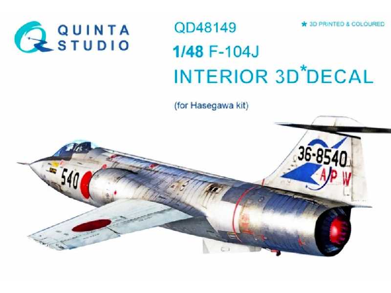 F-104j 3d-printed And Coloured Interior On Decal Paper - image 1