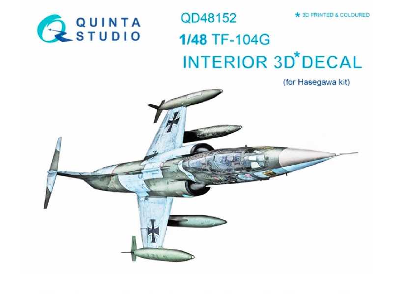 Tf-104g 3d-printed And Coloured Interior On Decal Paper - image 1