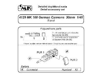 MK 108 German cannons 30mm - image 2