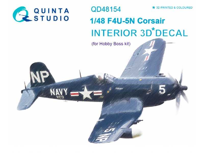 F4u-5n 3d-printed And Coloured Interior On Decal Paper - image 1 F4u-5n 3d-printed And Coloured Interior On Decal Paper - image 1