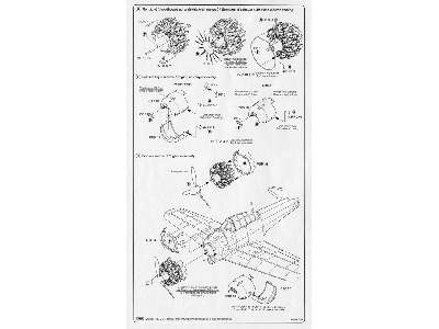 A6M5/A6M5c Engine Set for Hasegawa - image 4