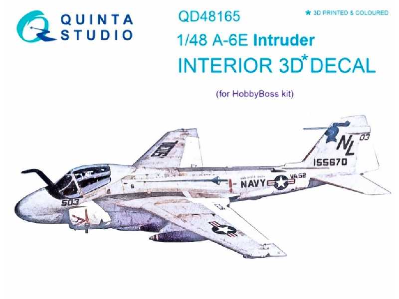 A-6e Intruder 3d-printed And Coloured Interior On Decal Paper - image 1