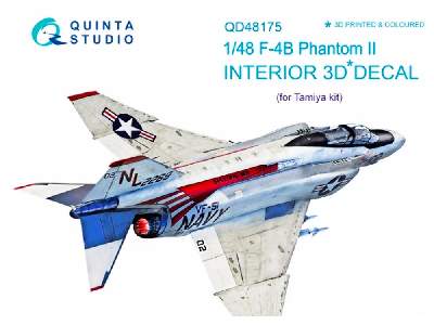 F-4b 3d-printed And Coloured Interior On Decal Paper - image 1