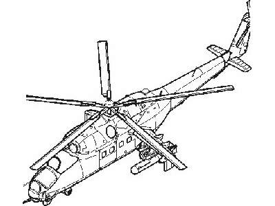 Mi-24V upgrade set for Trumpeter - image 1