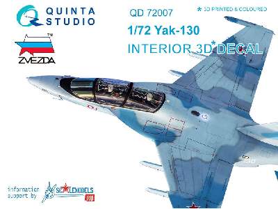 Yak-130 3d-printed & Coloured Interior On Decal Paper - image 1