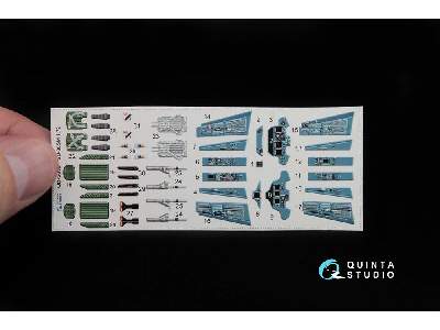 Su-30sm 3d-printed & Coloured Interior On Decal Paper - image 8