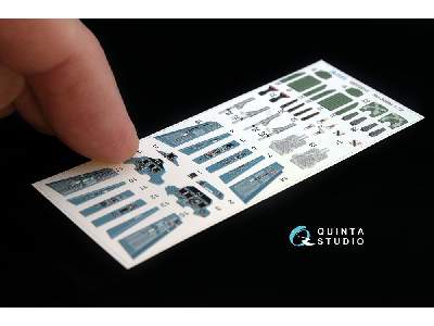 Su-30sm 3d-printed & Coloured Interior On Decal Paper - image 13