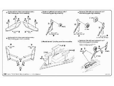 F-117A Nighthawk undercarriage set for T - image 3