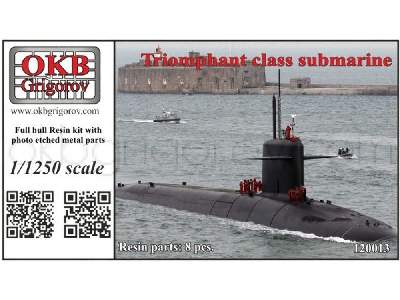 Triomphant Class Submarine - image 1