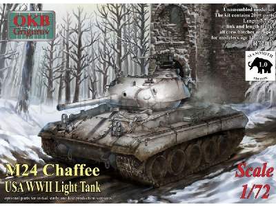Us Light Tank M24 Chaffee, Mammoth Edition 1.0 - image 1