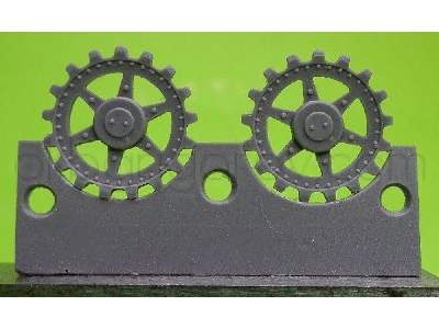 Sprockets For Pz.V Panther, 17 Tooth Type 3 (8 Per Set) - image 1