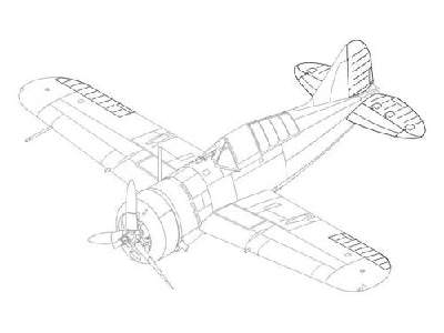 Buffalo F2A-1/2/3 - Control Surfaces - image 1