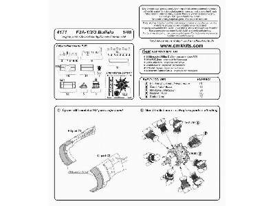 F2A-1/2/3 Buffalo engine set - image 2