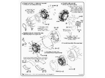 F2A-1/2/3 Buffalo engine set - image 3