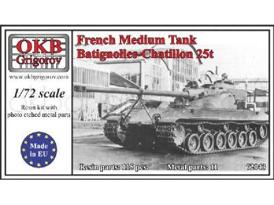 French Medium Tank Batignolles-chatillon 25t - image 1