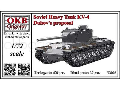 Soviet Heavy Tank Kv-4, Duhov's Proposal - image 1